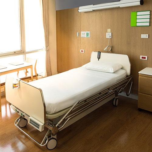 hospital bed mattress inflator with POLYFORM