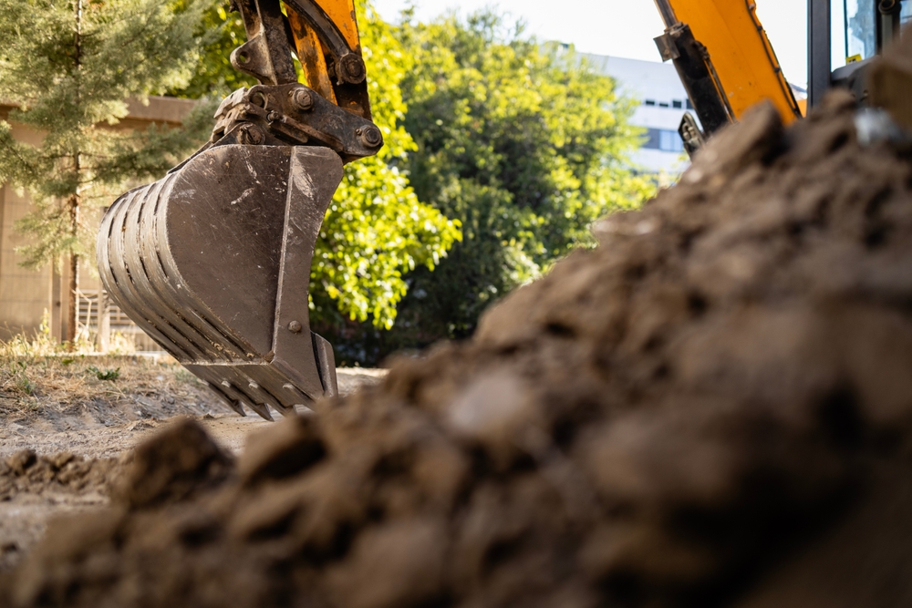 excavator heavy construction equipment